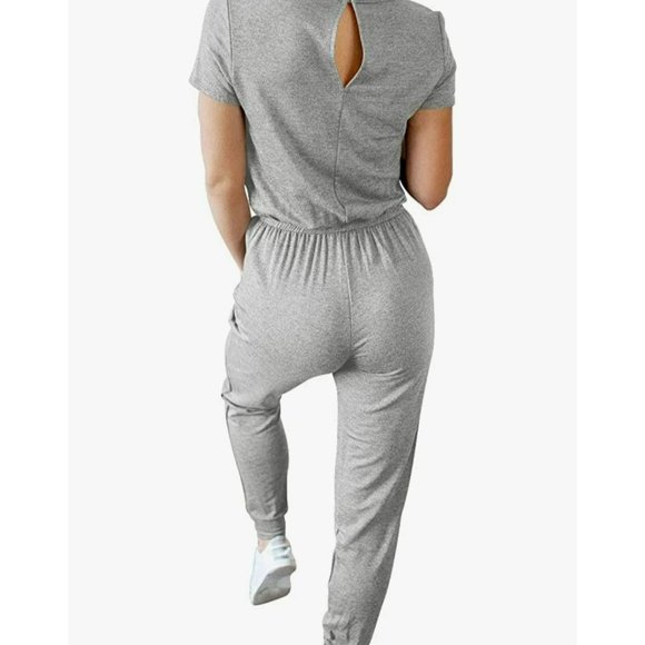 Gray Women's Jumpsuit - Picture 7 of 8